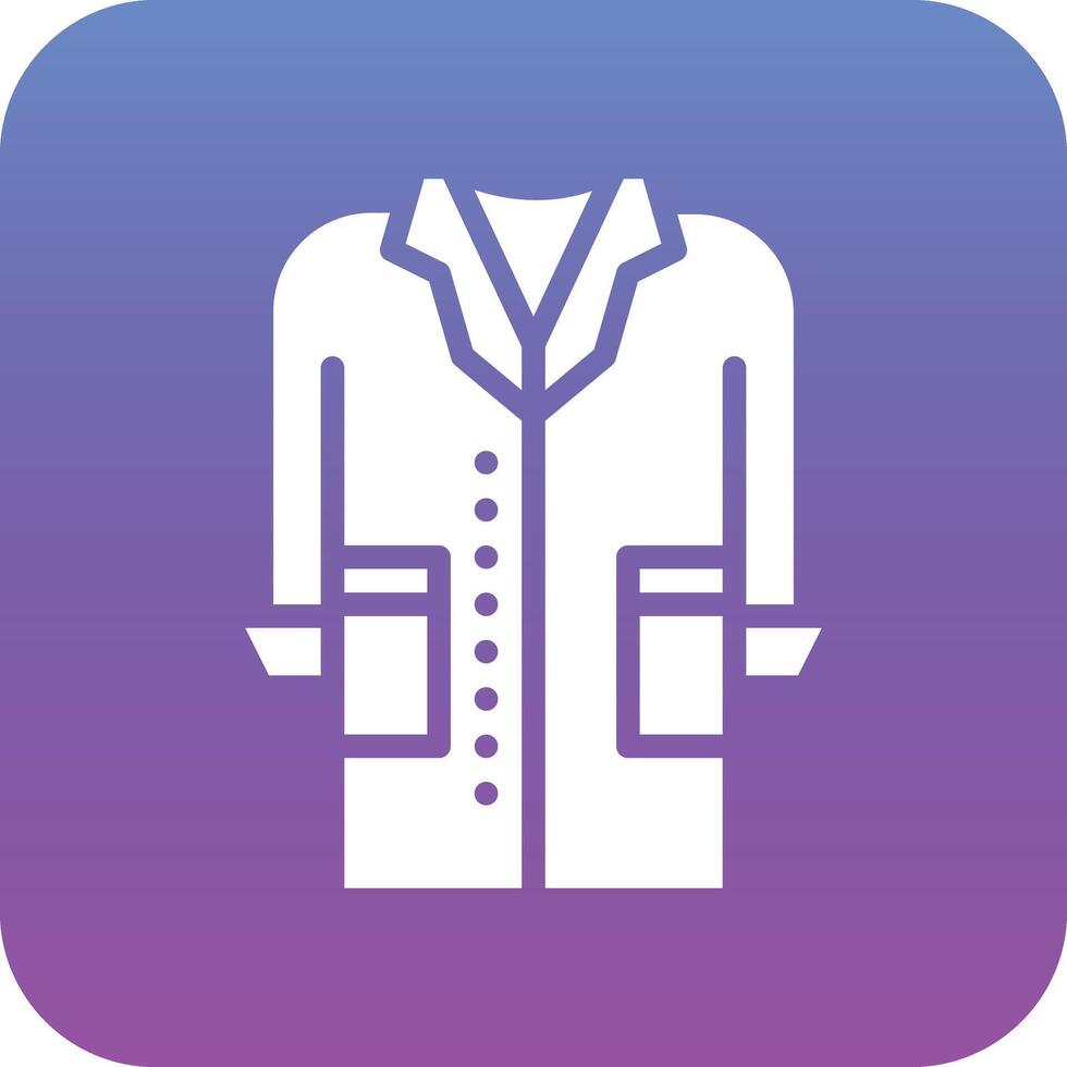 Lab Coat Vector Icon