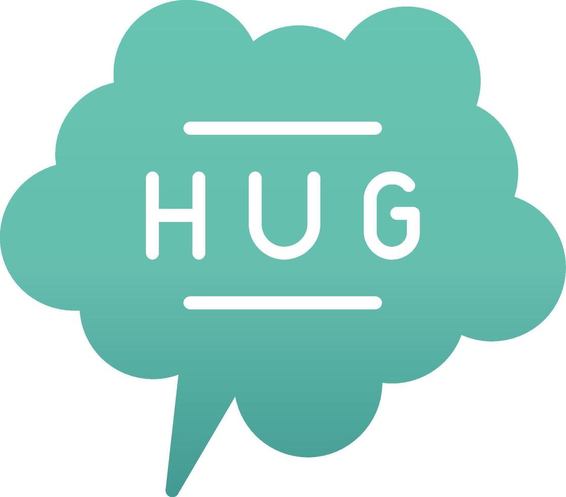 Hug Vector Icon