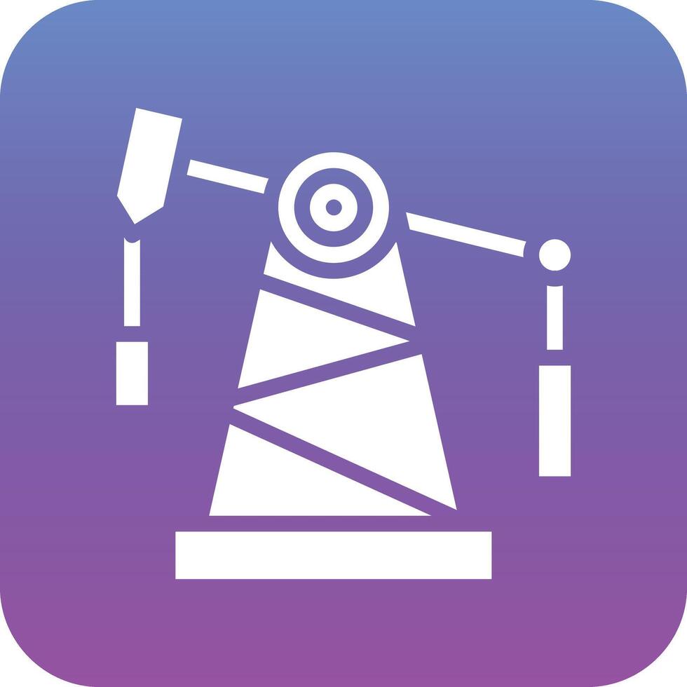Oil Pump Vector Icon