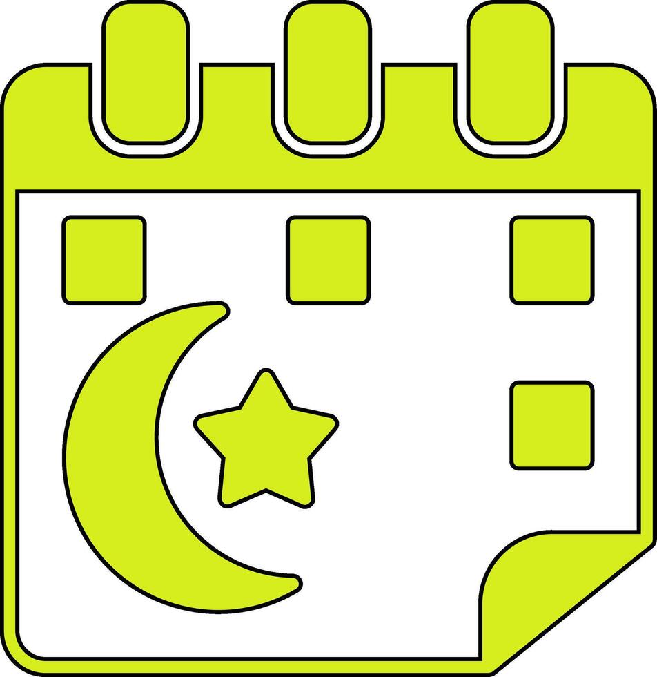 muharram vector icono