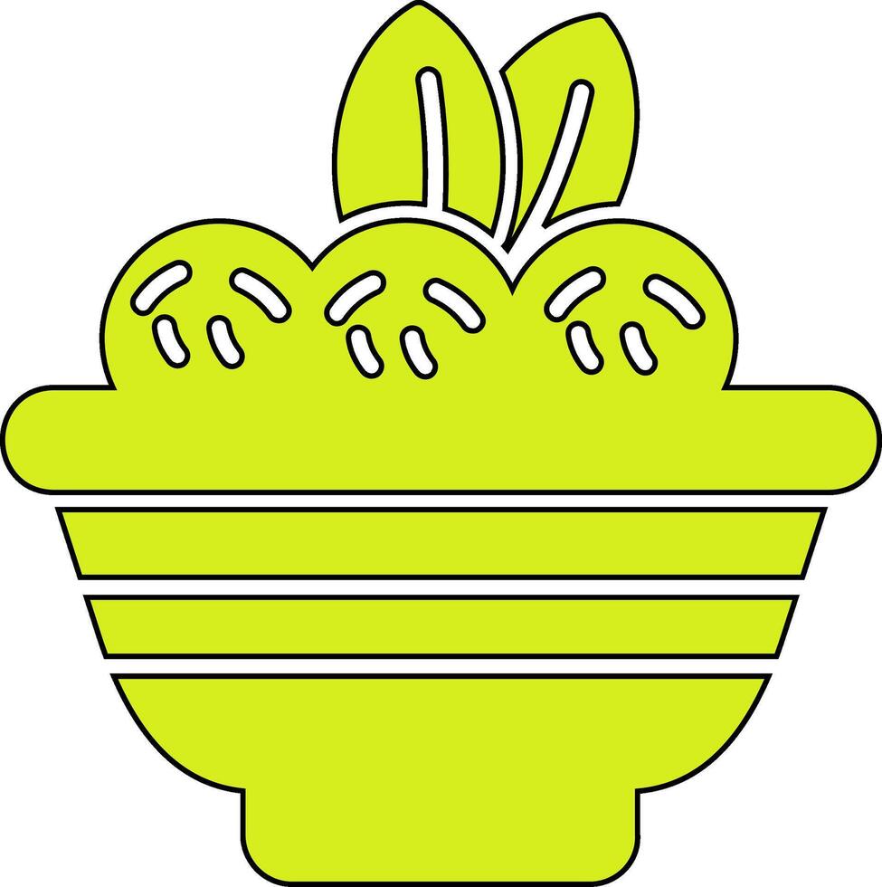 falafel vector icono