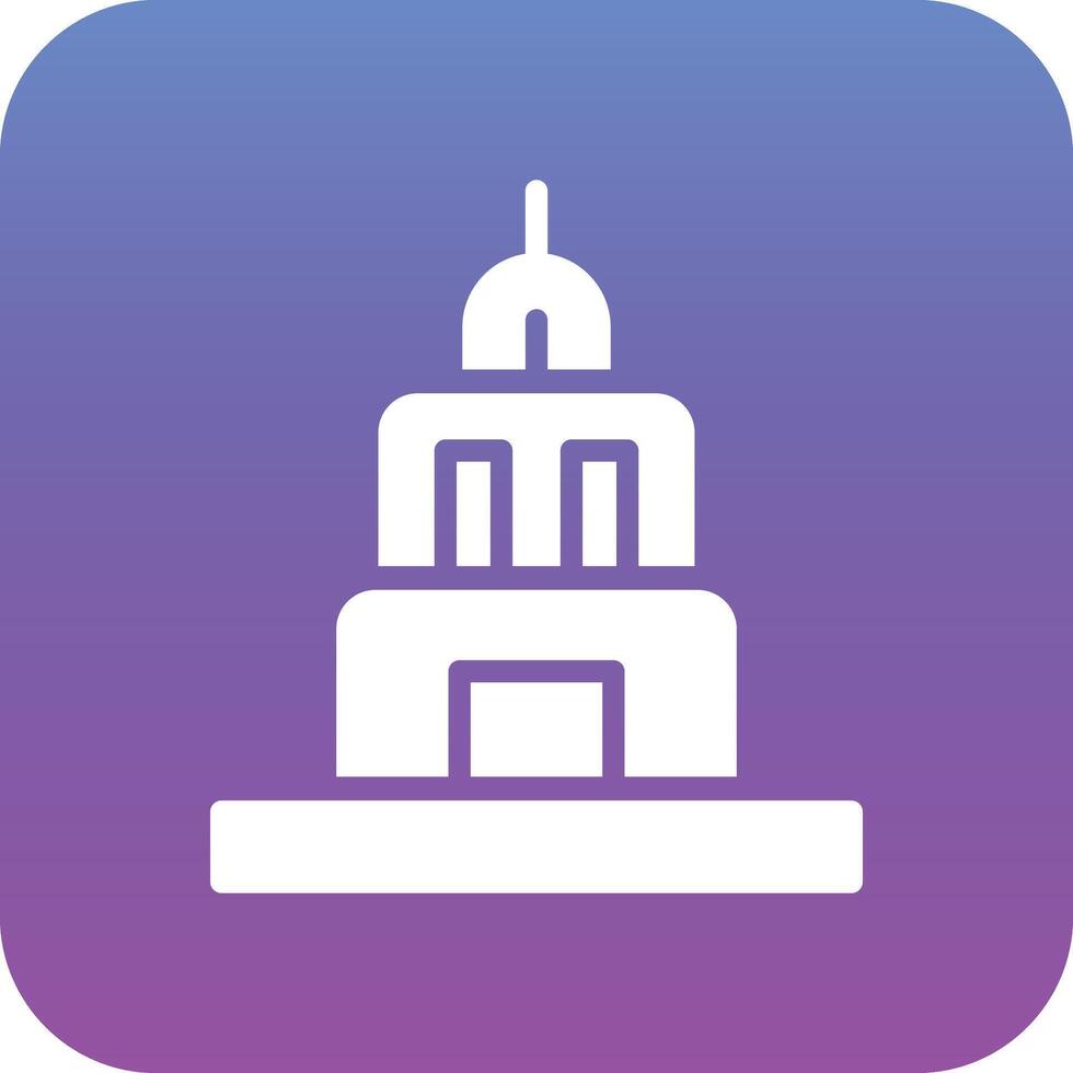 Old Building Vector Icon