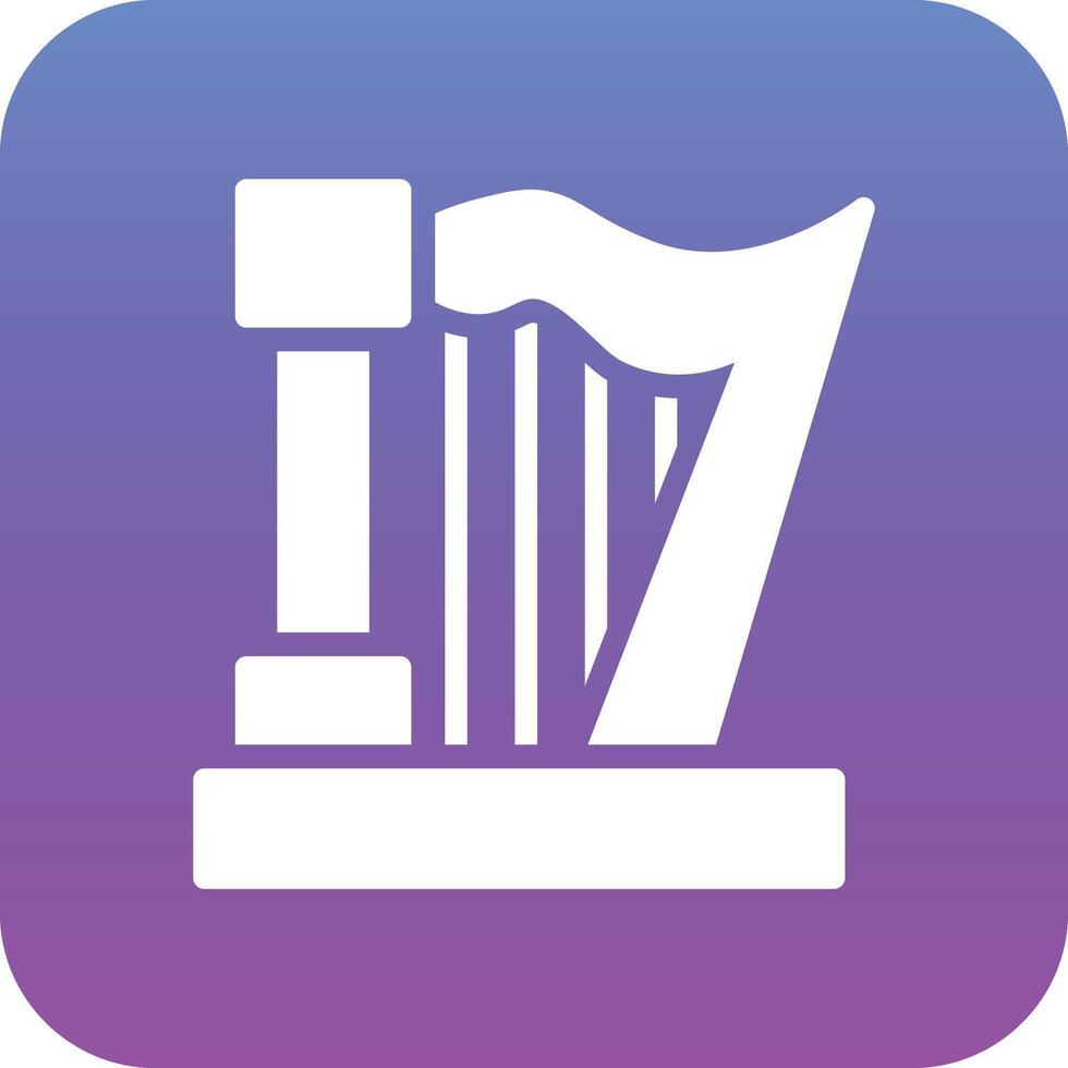 Harp Vector Icon