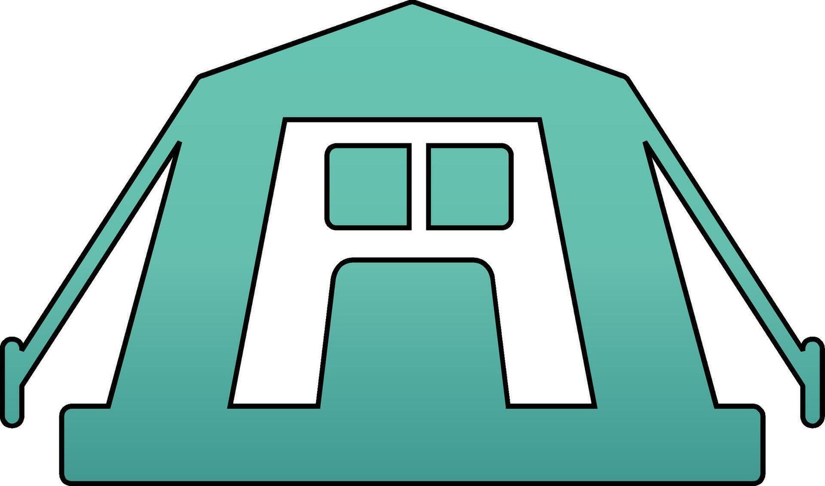 Tent Vector Icon