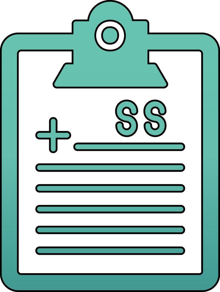 Health Insurance Vector Icon