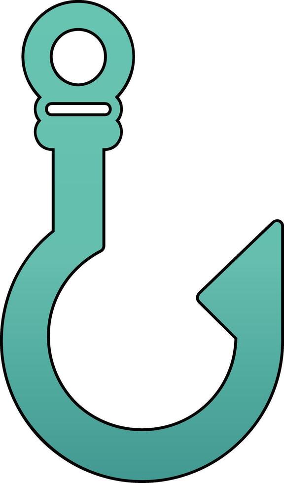 Fishing Hook Vector Icon