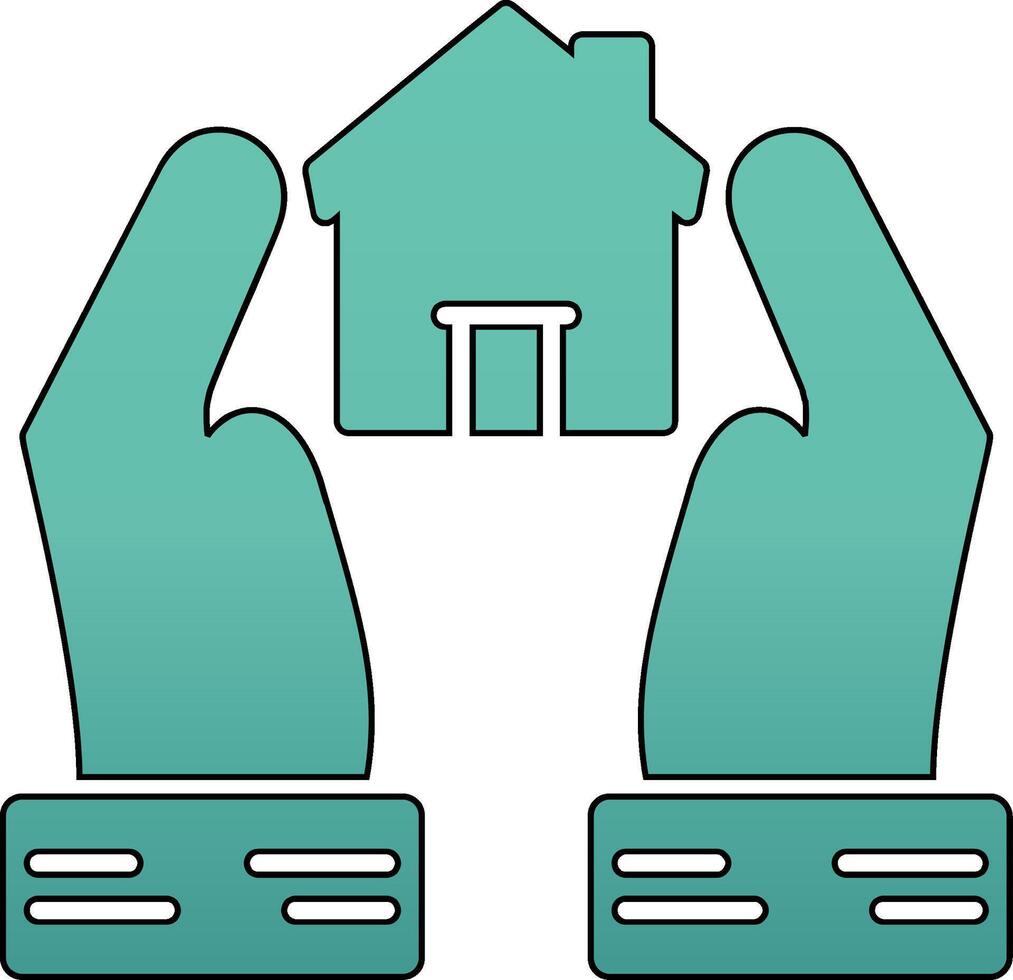 Home Insurance Vector Icon