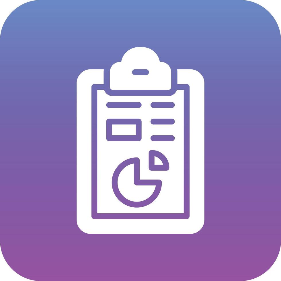 Lab Report Vector Icon