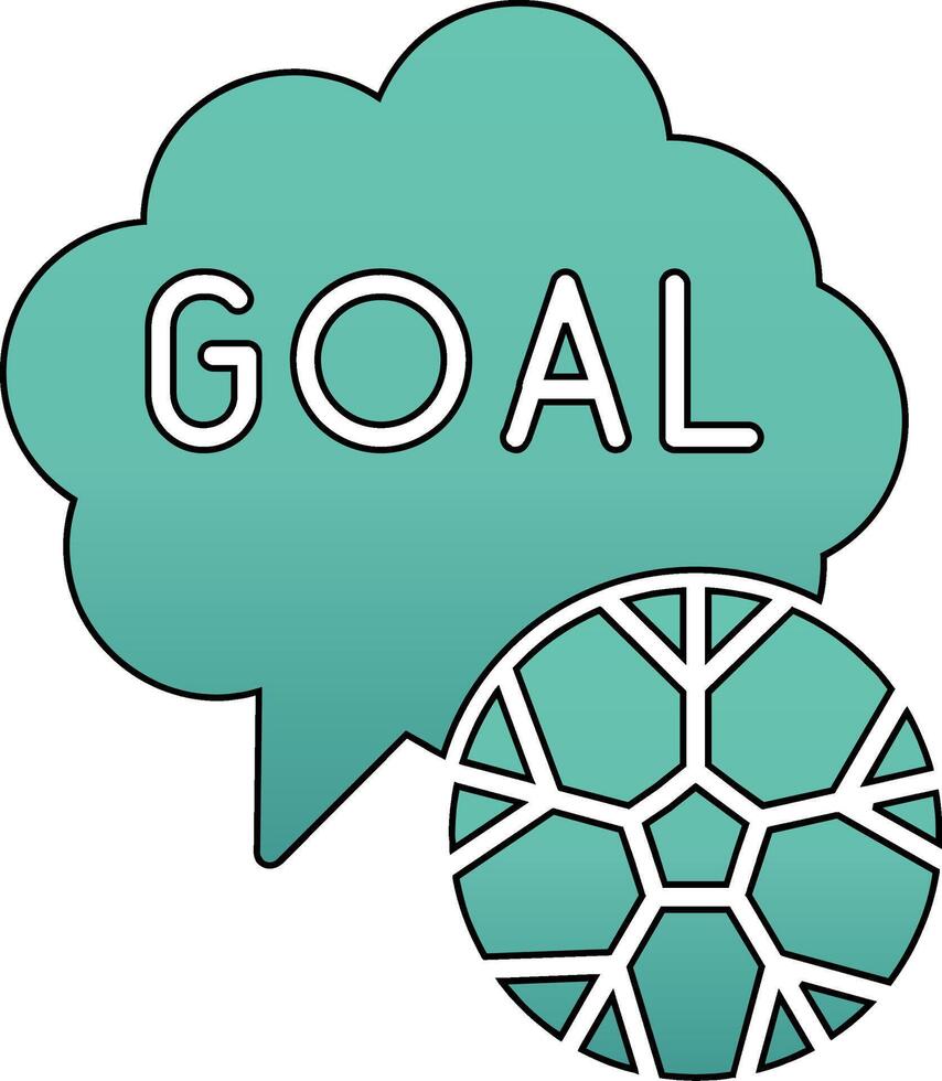 Goal Vector Icon