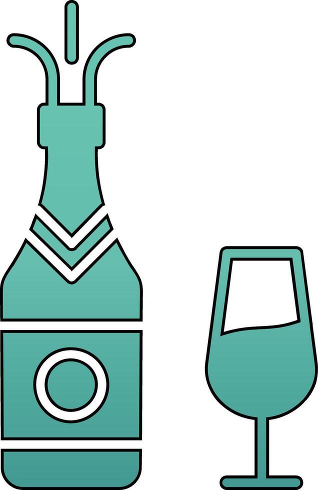 Champagne Vector Icon