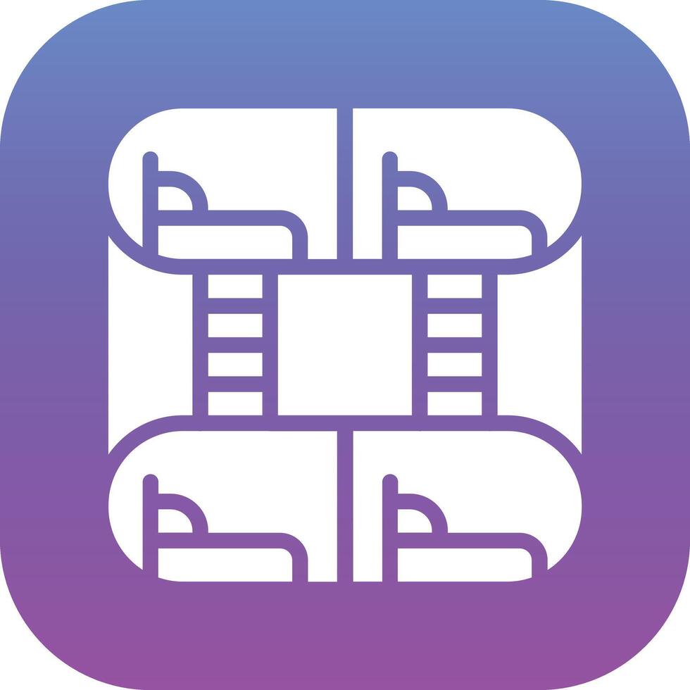 Capsule Hotel Vector Icon