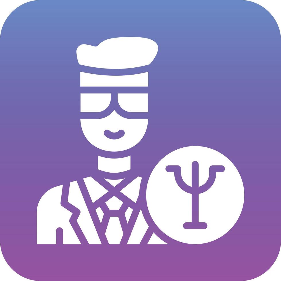Psychologist Vector Icon