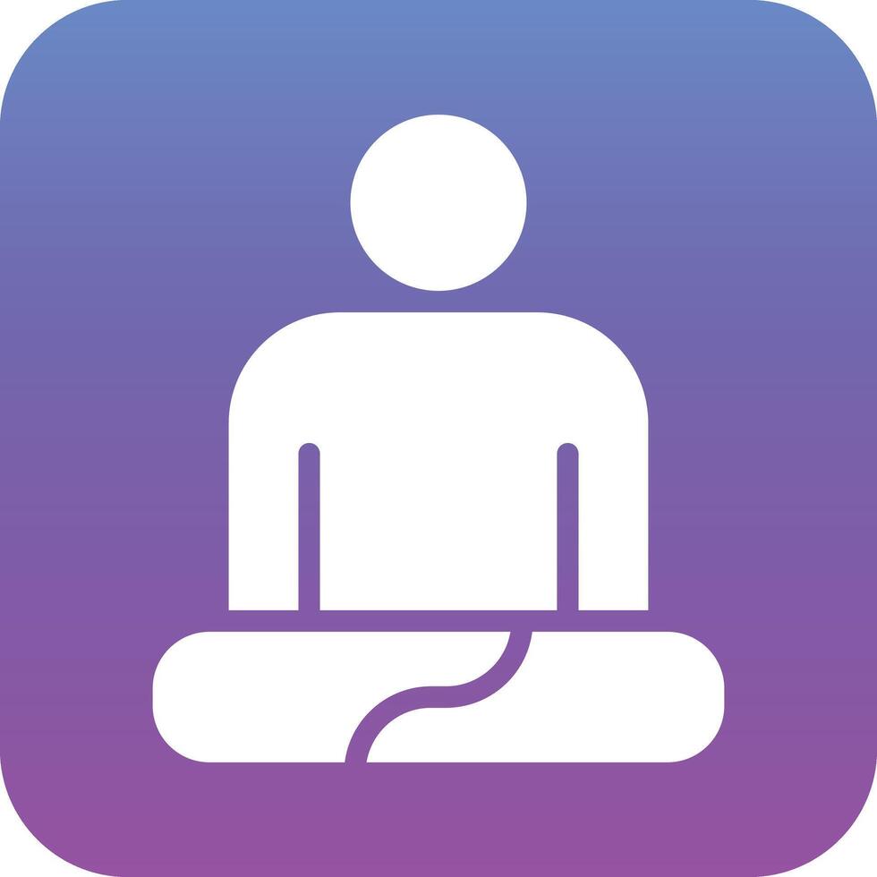 Meditation Vector Icon