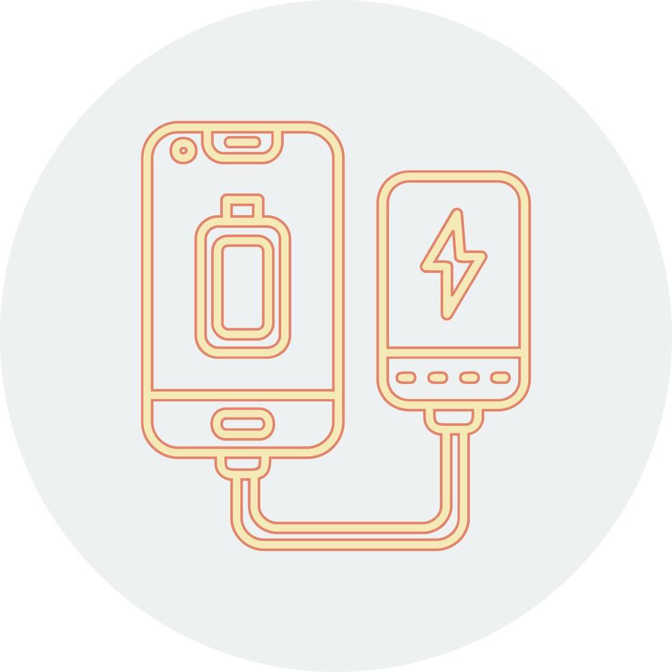 Portable Battery Vector Icon
