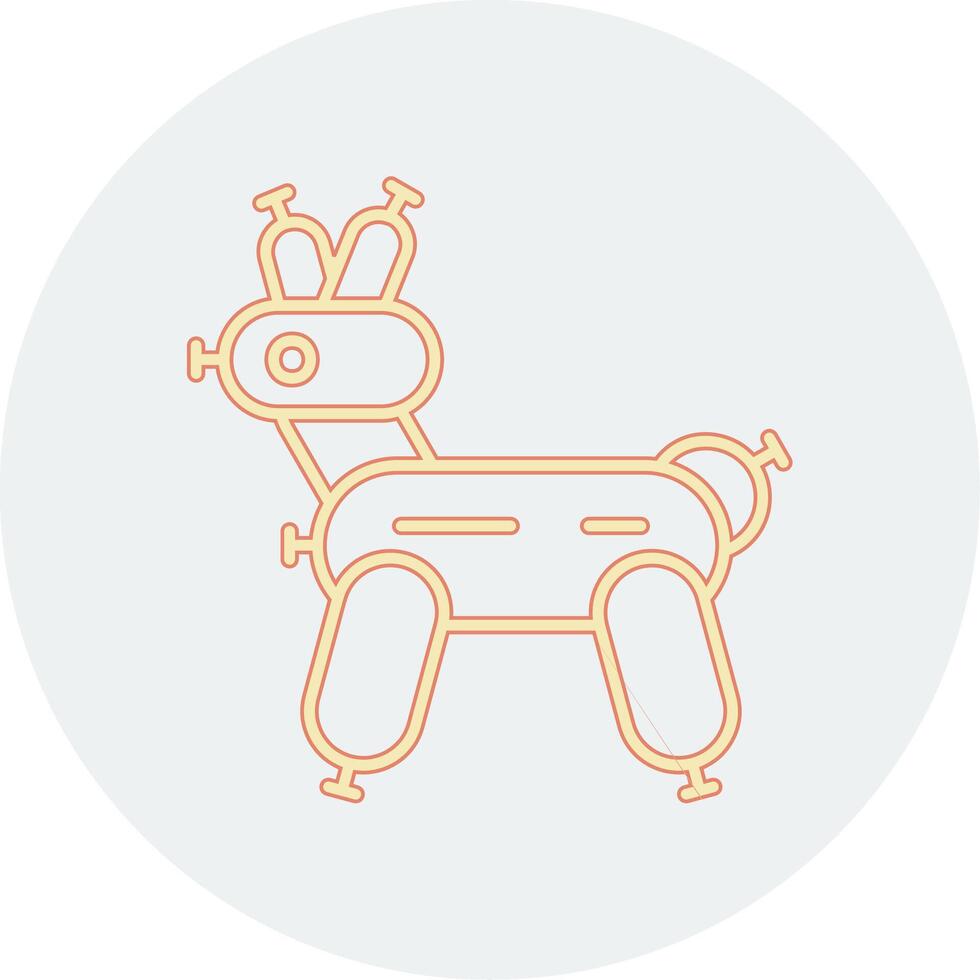 icono de vector de perro globo