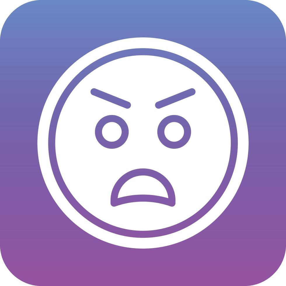 Anger Vector Icon