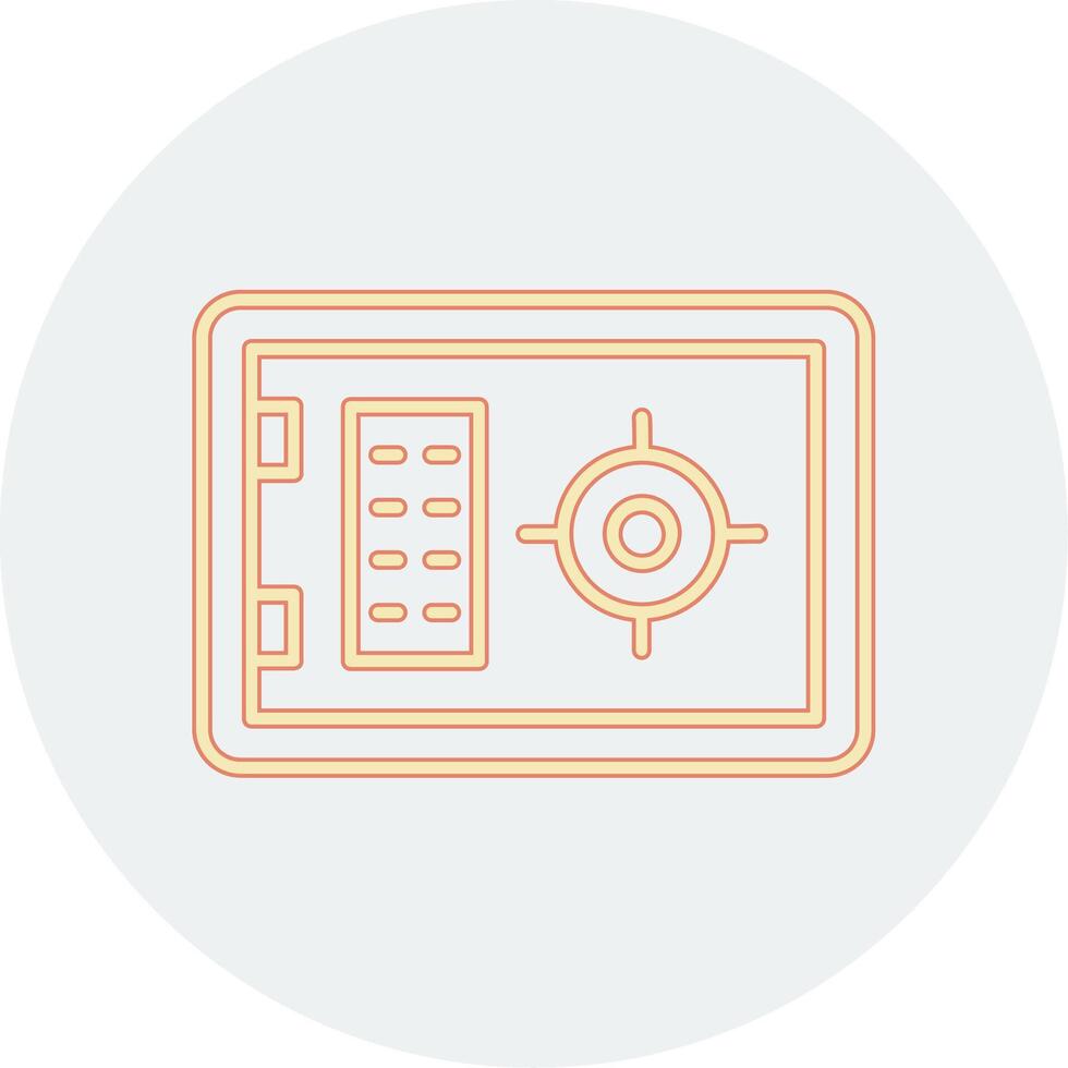 Safe Box Vector Icon