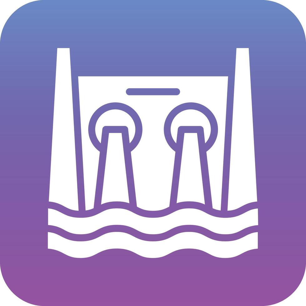 Hydro Power Vector Icon