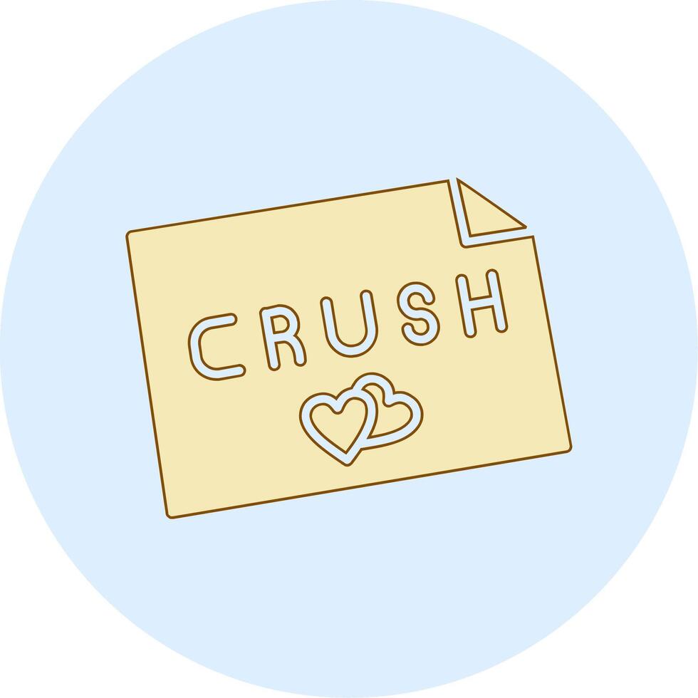 Crush Vector Icon