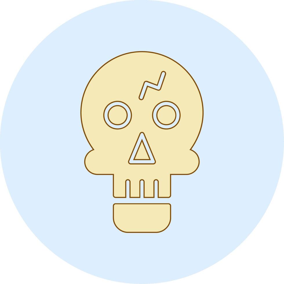 Skull Island Vector Icon