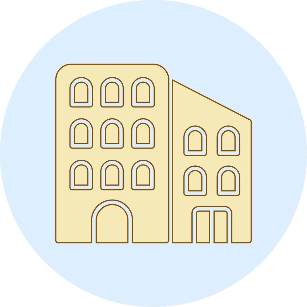 icono de vector de edificio