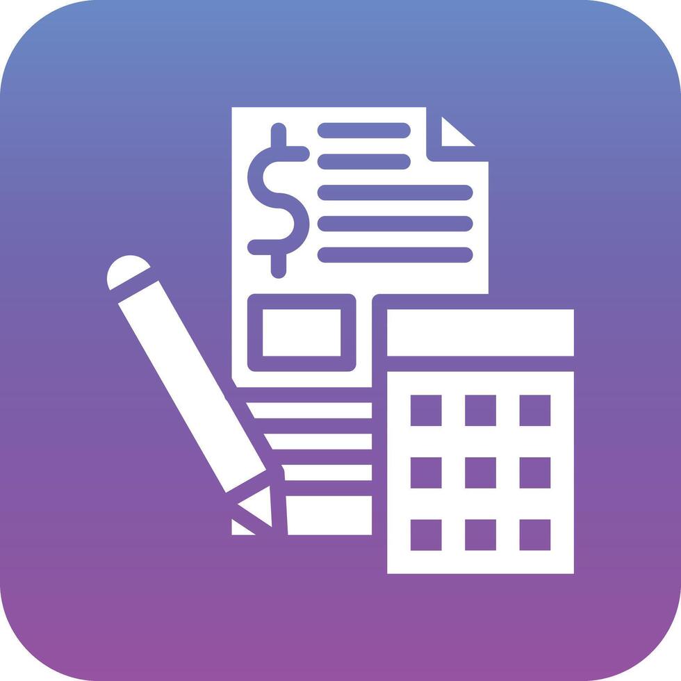 Accounting Vector Icon