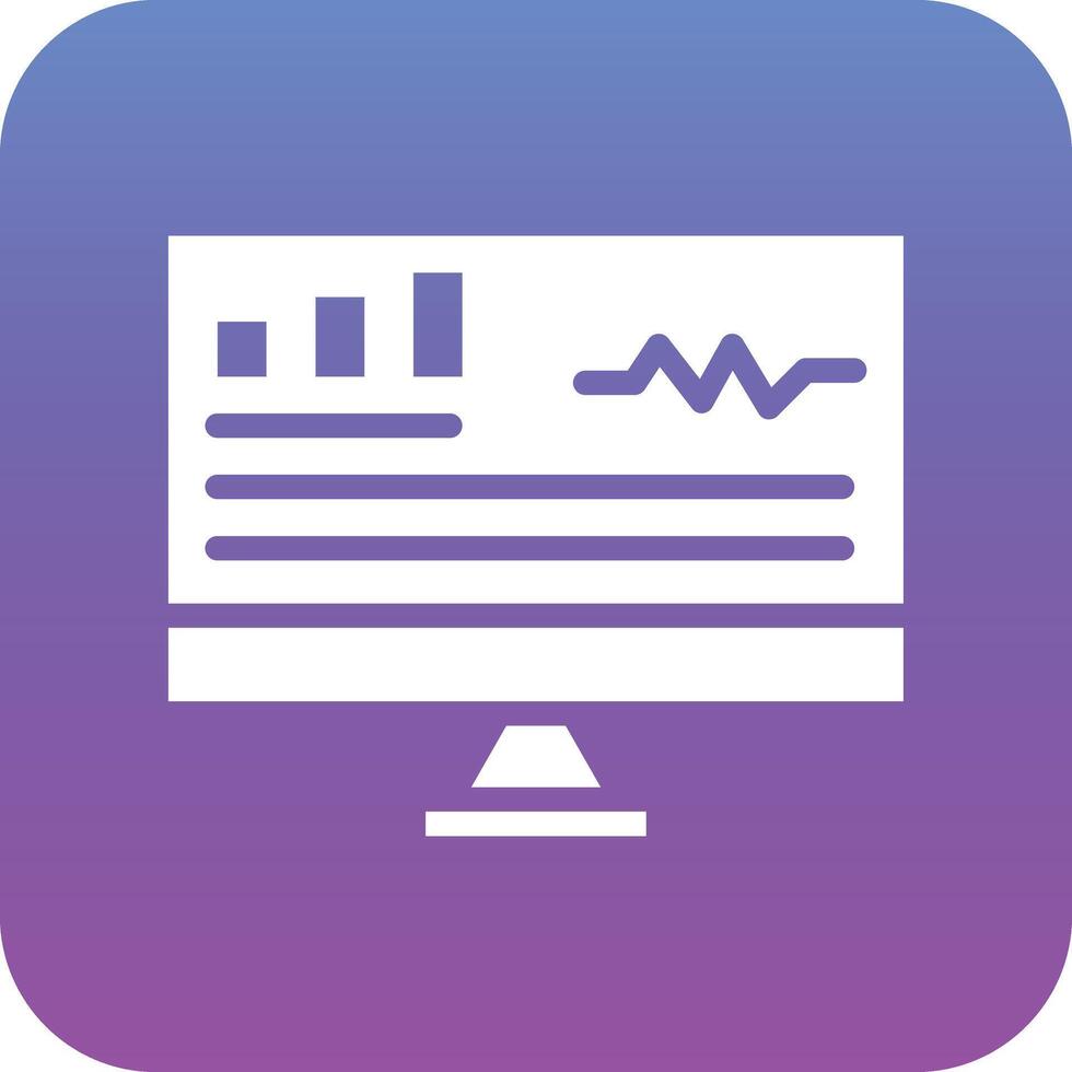 Monitoring Vector Icon