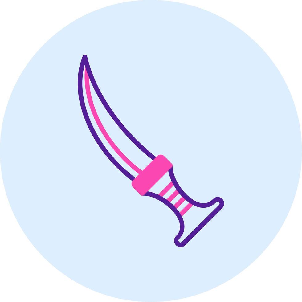 Jambiya Vector Icon