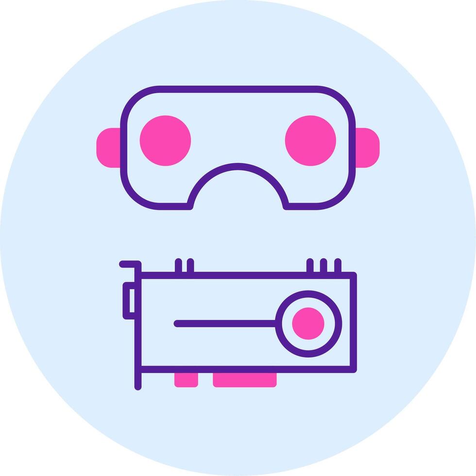 Virtual Reality Vector Icon