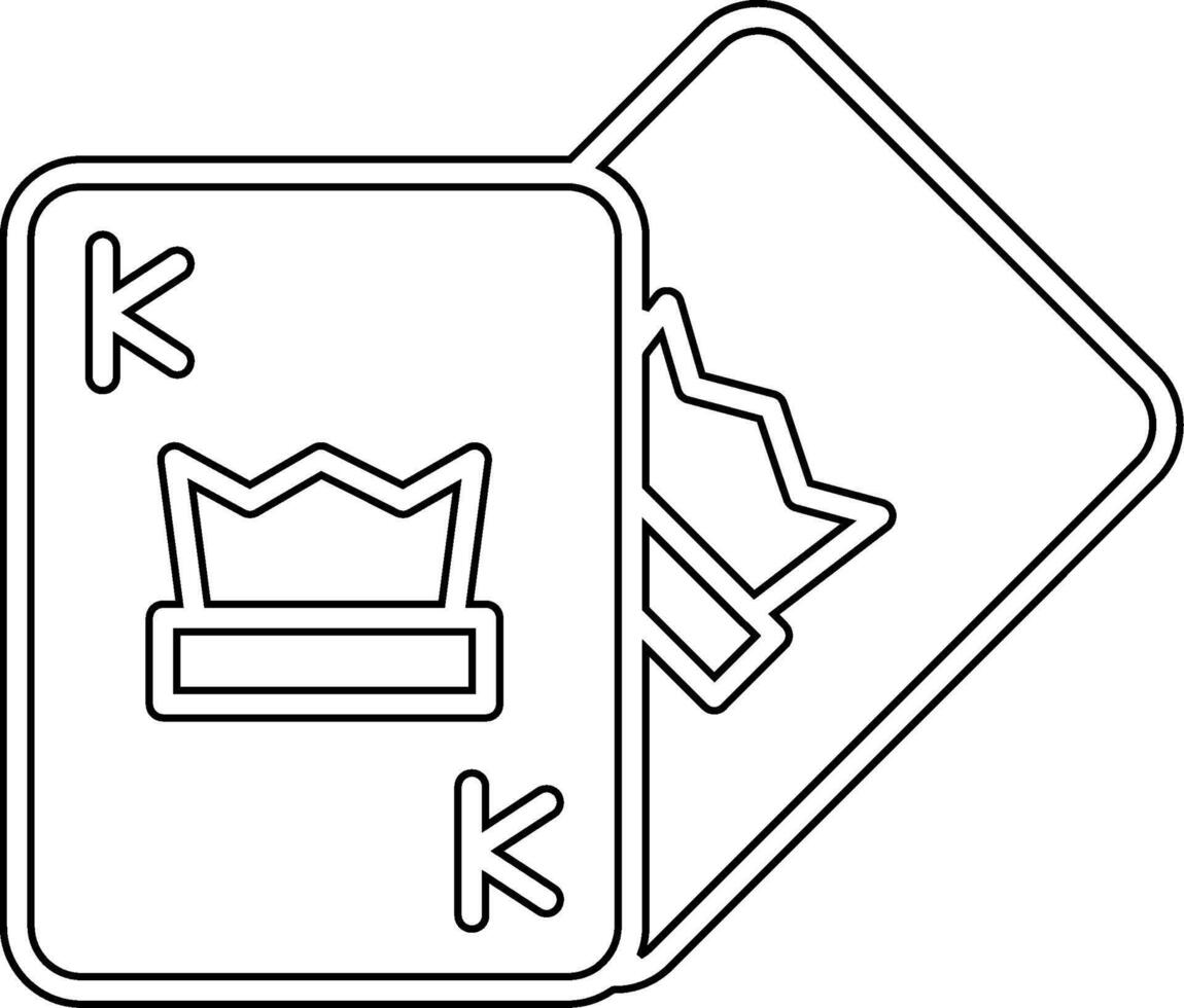 Poker Cards Vector Icon