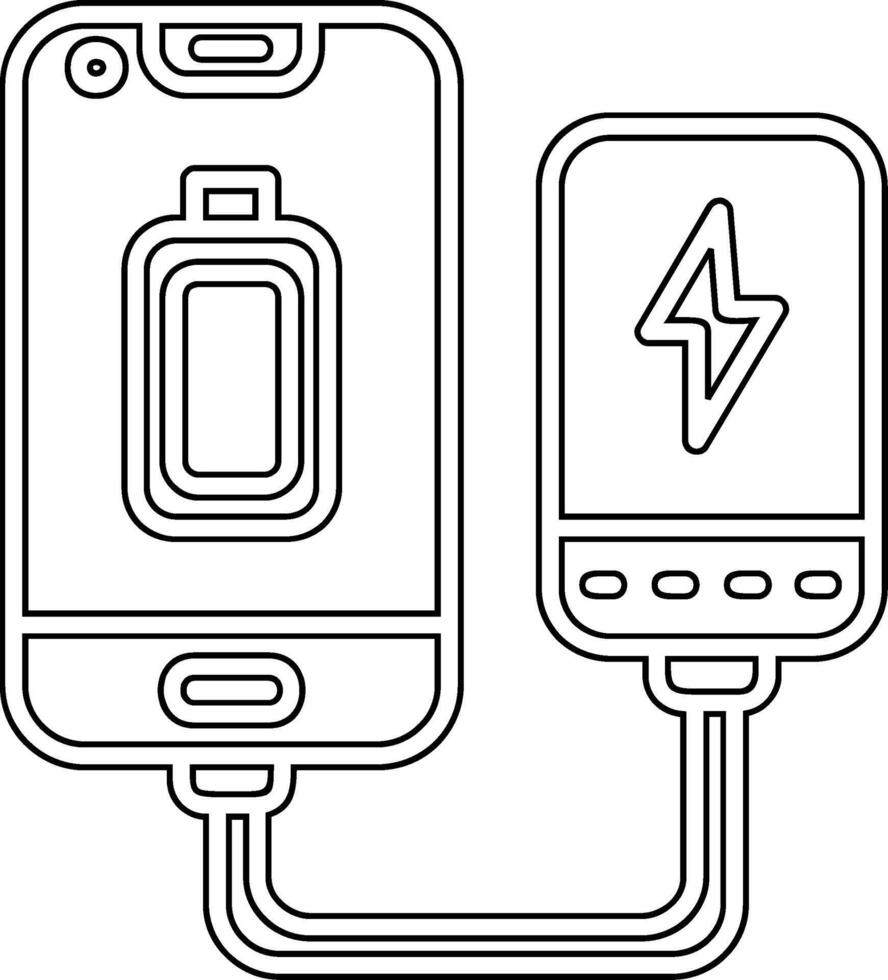 Portable Battery Vector Icon