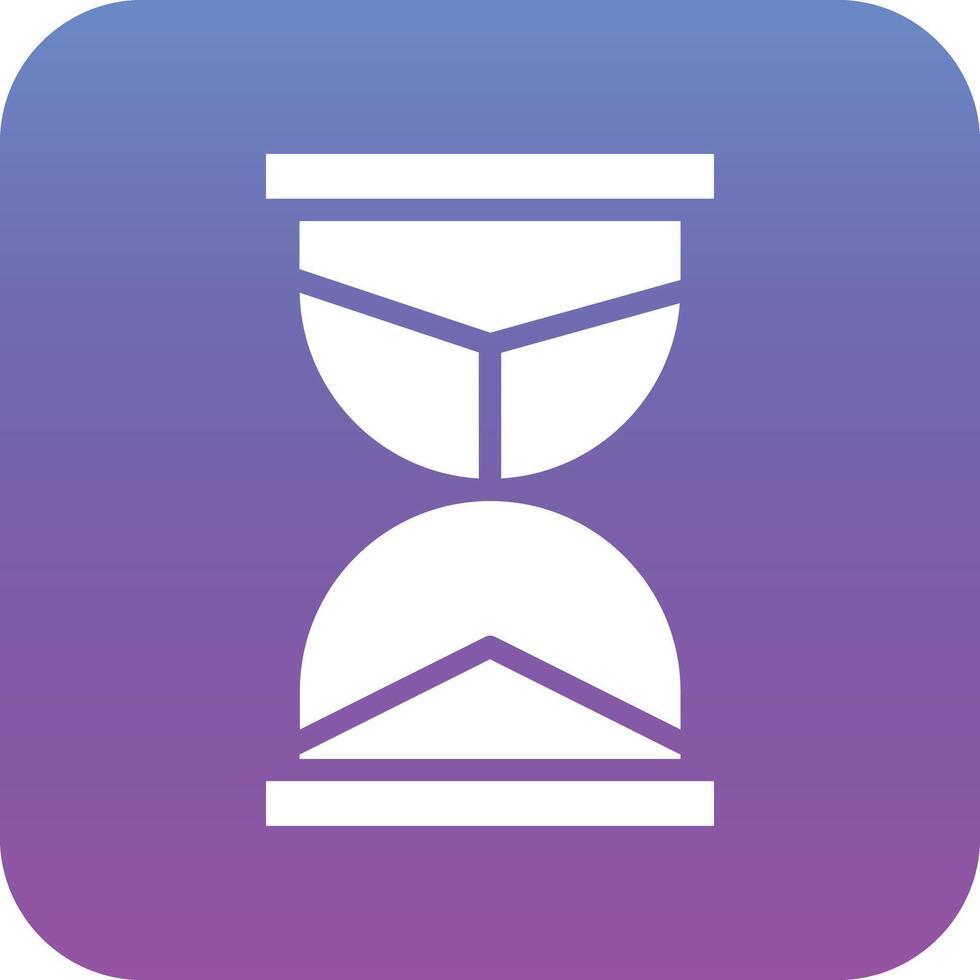 icono de vector de reloj de arena