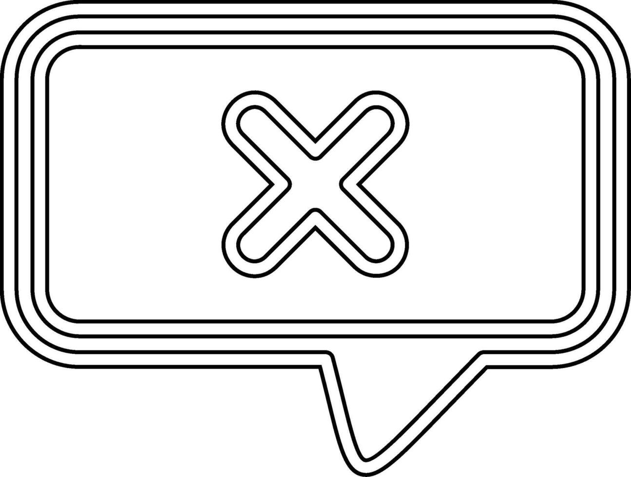 Rejected Vector Icon