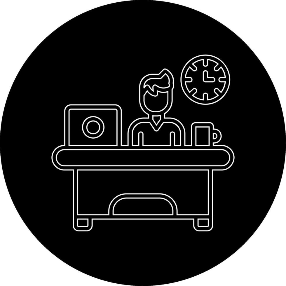 Workaholic Vector Icon