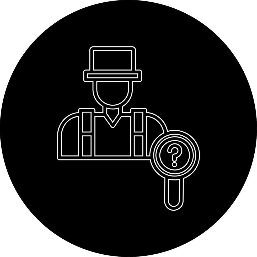 Outsider Vector Icon