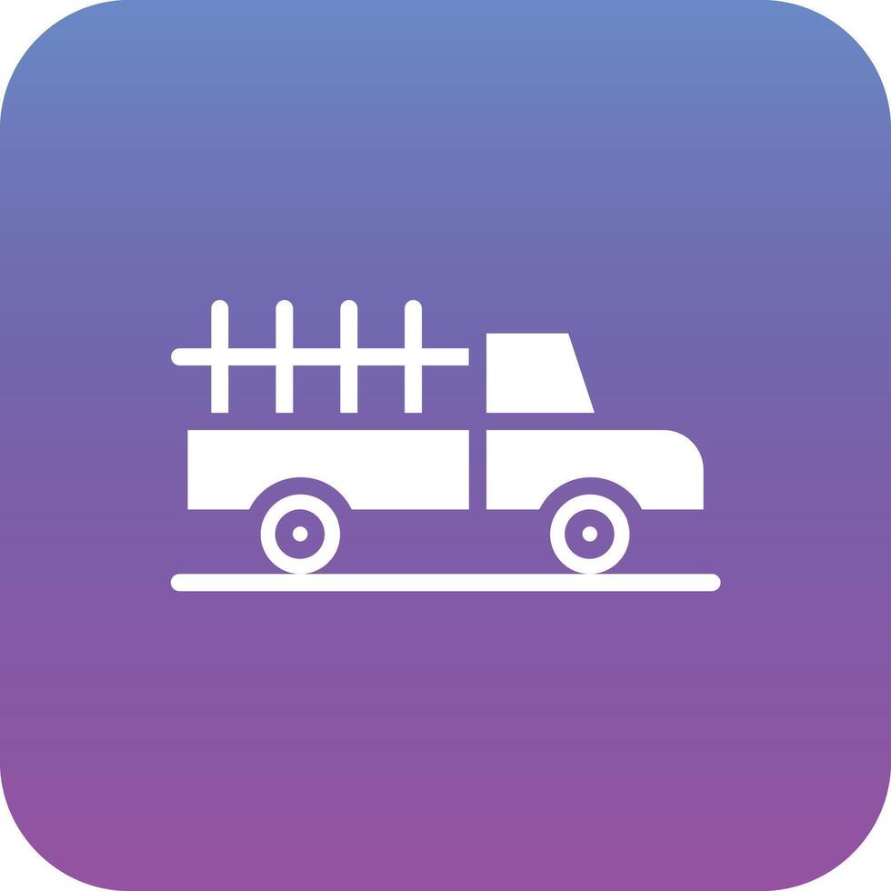 Pickup Truck Vector Icon