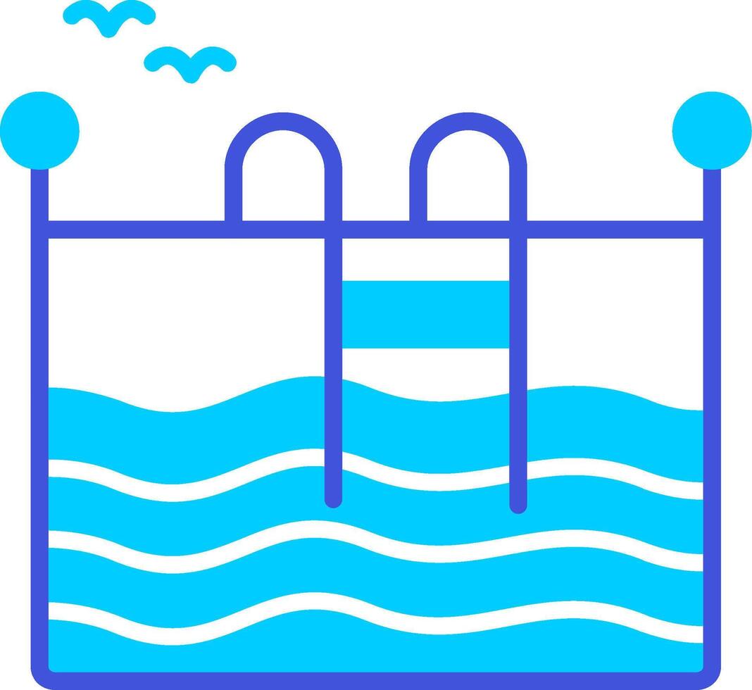 Swimming Pool Vector Icon