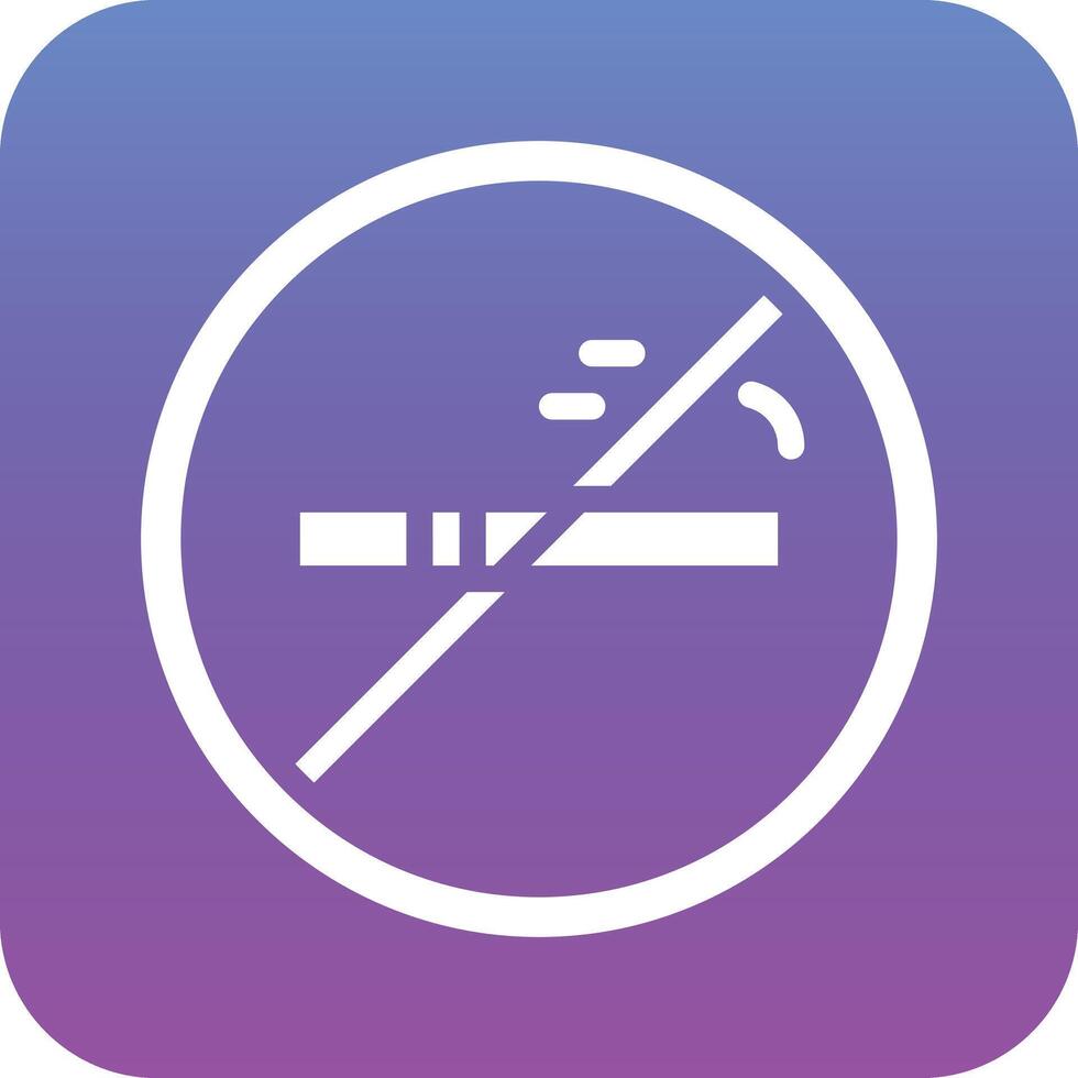 No Smoking Vector Icon