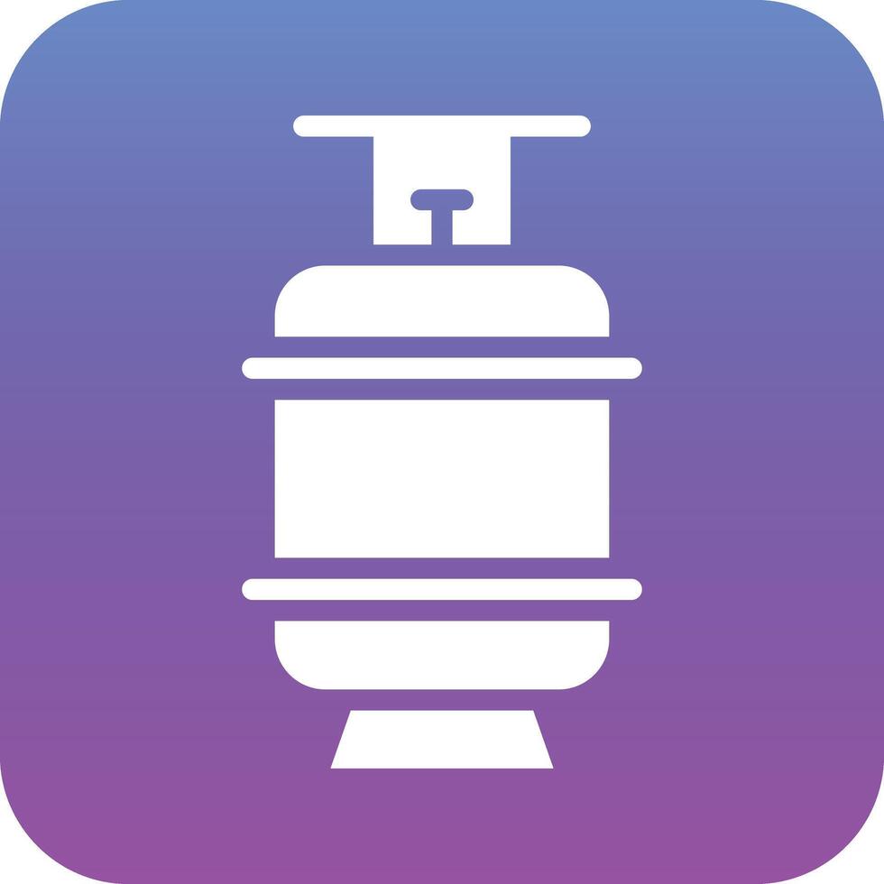 Gas Cylinder Vector Icon