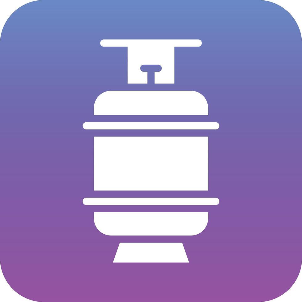 Gas Cylinder Vector Icon