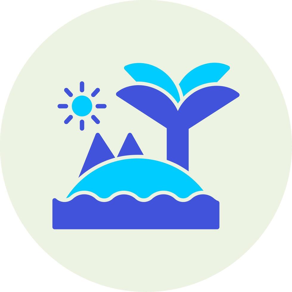 Island Vector Icon