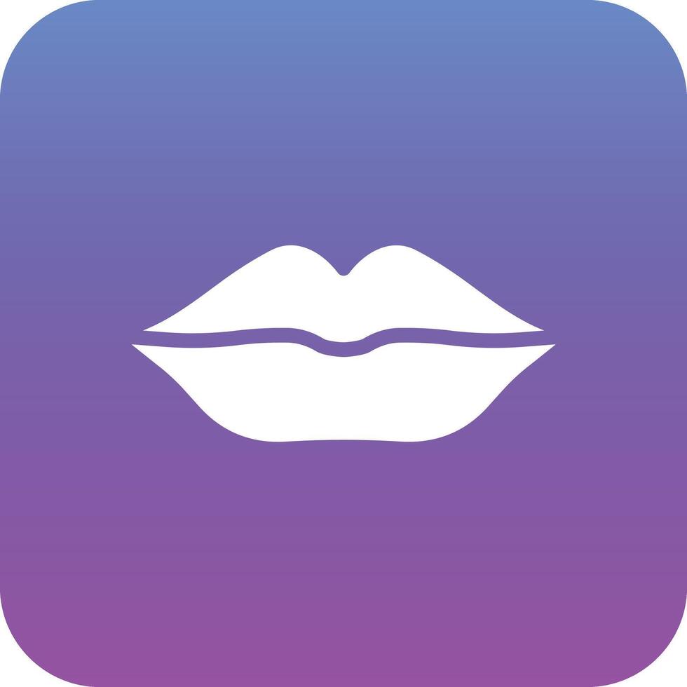 Lips Vector Icon