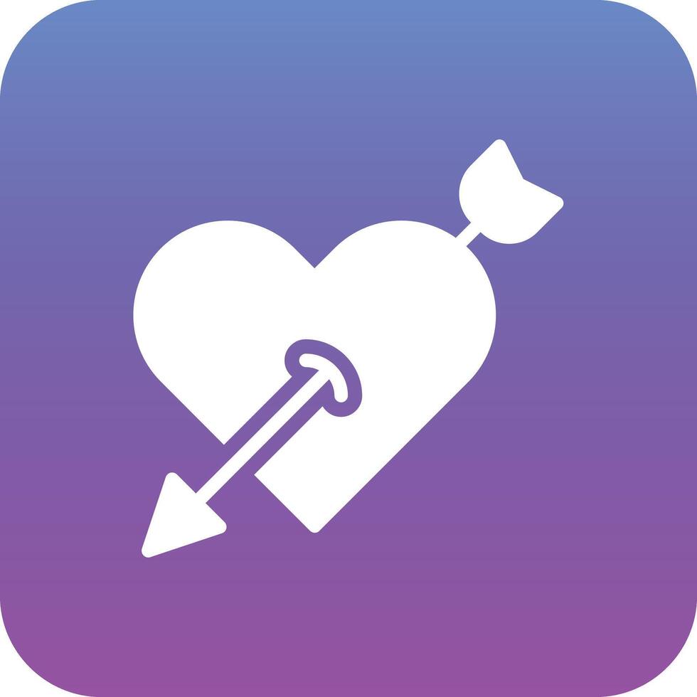 Heart Arrow Vector Icon
