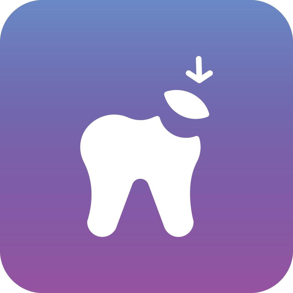 Dental Filling Vector Icon