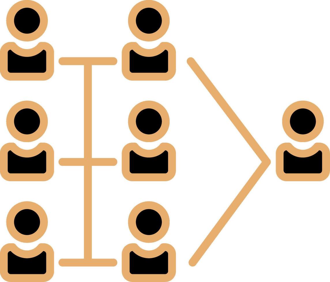 Hierarchy Vector Icon
