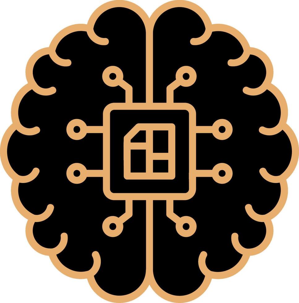 Artificial Intelligence Vector Icon