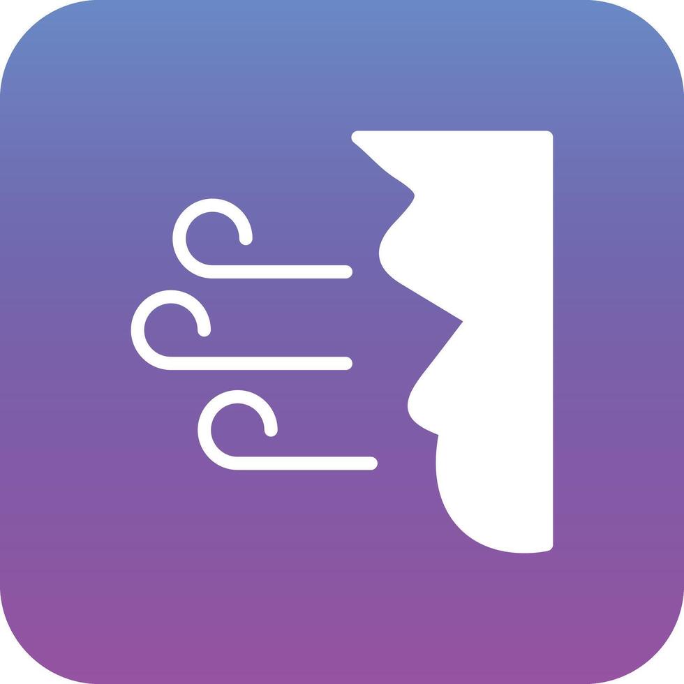 Bad Breath Vector Icon