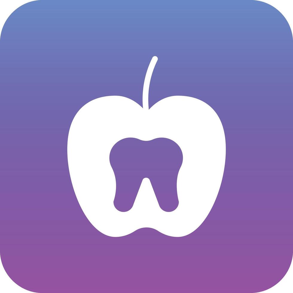 Tooth Nutrition Vector Icon