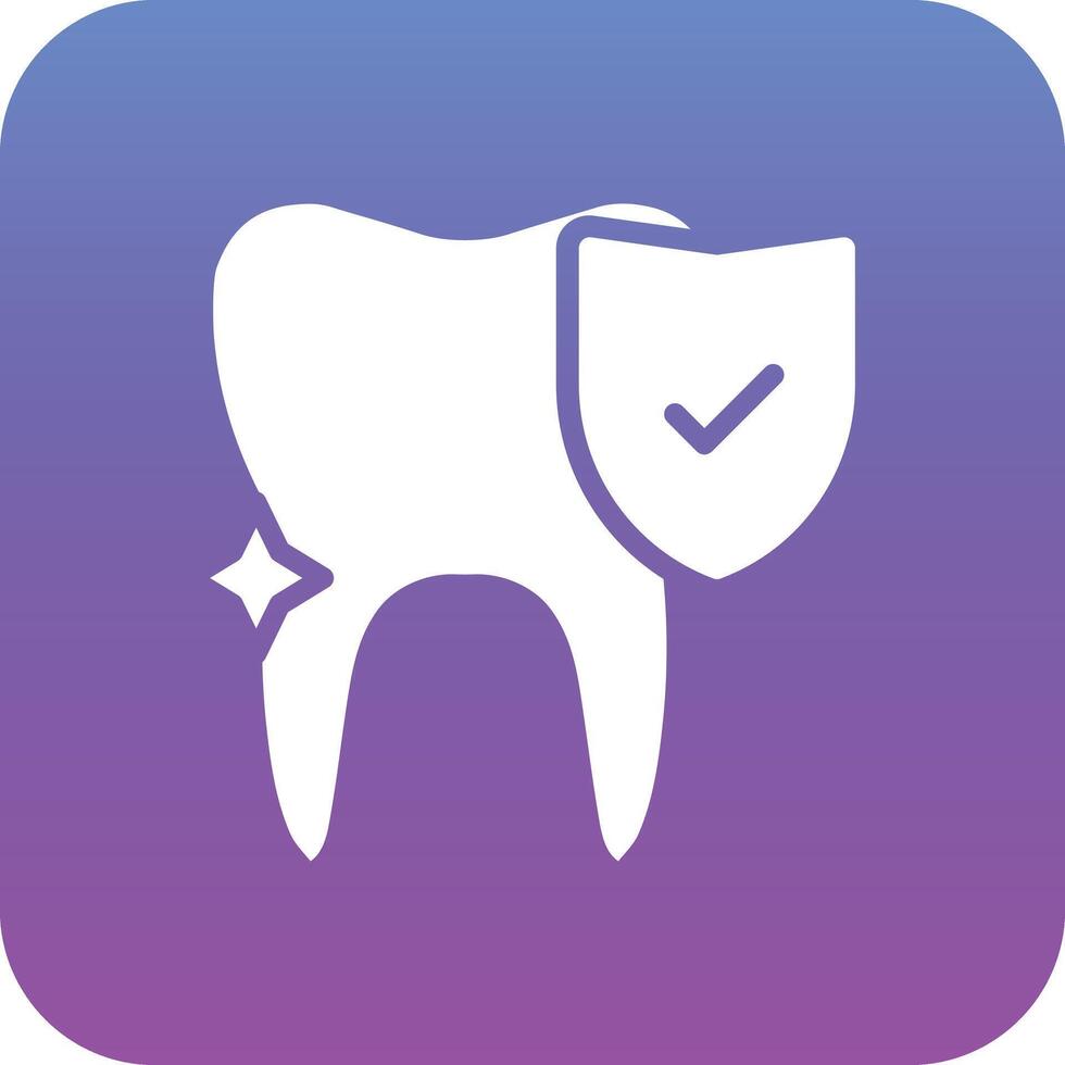 Tooth Protection Vector Icon
