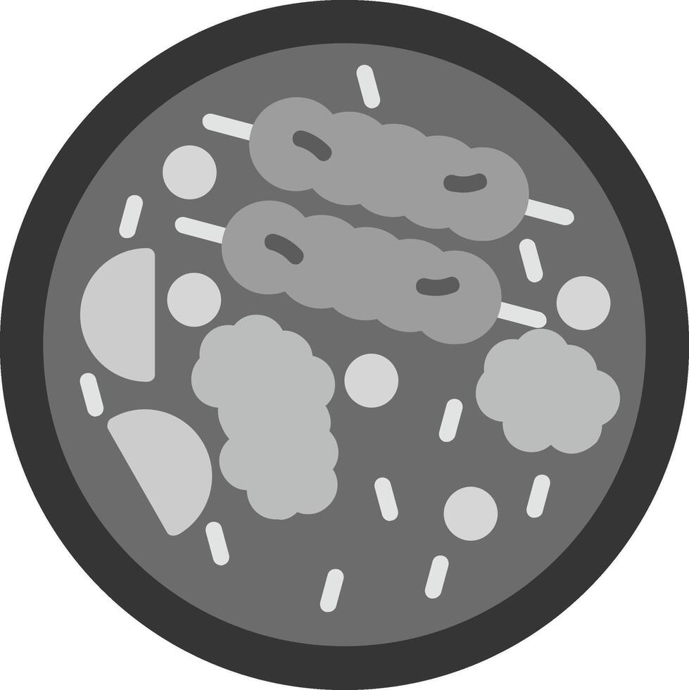 Kebab Vector Icon